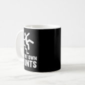 Mug Funny Distressed I Do My Own Stunts (Devant gauche)