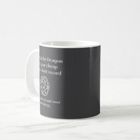 Mug Funny Dnd Gift For Role Playing Games Rpg  (Devant gauche)