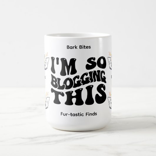 Mug funny dog (Centre)