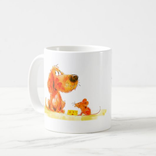 Mug Funny Dog and Mouse (Devant gauche)