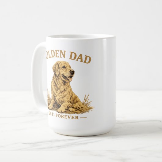 Mug Funny Dog Dad Gift (Devant gauche)