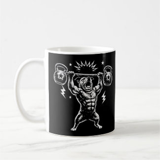 Mug Funny Dog Gym Workout Hilarious Weightlifti