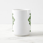 Mug Funny Dog Quote Grumpy Green Monster (Centre)