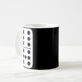 Mug Funny Domino Meme Six Seven Play Strategy Number H (Devant gauche)