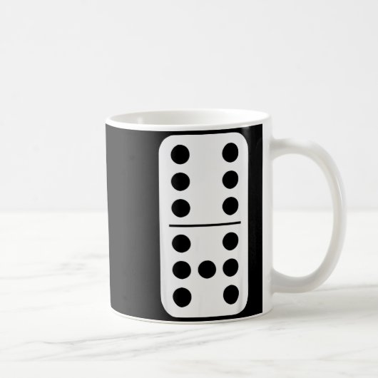 Mug Funny Domino Meme Six Seven Play Strategy Number H (Droite)