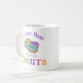 Mug Funny Donut Lover Quote (Devant gauche)