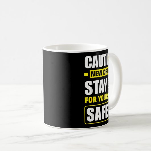 Mug Funny Driver's License New Driver (Devant droit)
