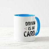 Mug Funny Driving (Devant droit)