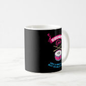 Mug Funny Drummer Girl Music Marching Band Drumming Pe (Devant droit)