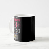 Mug Funny Drummers Wife Valentines Day Gift Drums  (Devant gauche)