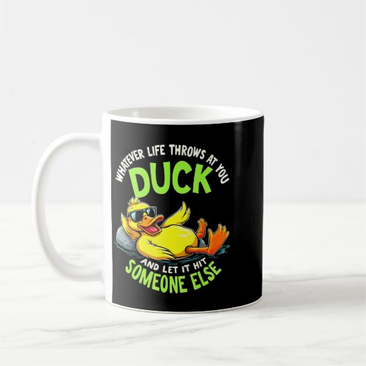 Mug Funny Duck Graphic Tees Men Women Teens Funny Quot (Gauche)