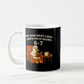 Mug Funny Duck Reading Book 67 Six Seven Meme (Gauche)