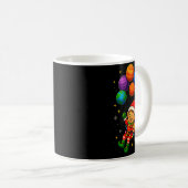 Mug Funny Elf Astronaut With Planets Christmas Pjs For (Devant droit)
