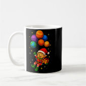 Mug Funny Elf Astronaut With Planets Christmas Pjs For (Gauche)