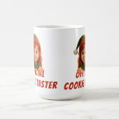 Mug Funny Elf Faces | Official Cookie Tester Christmas (Centre)