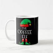 Mug Funny Elf Family Christmas The Coffee Elf Sweater (Gauche)