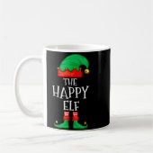 Mug Funny Elf Family Christmas The Happy Elf Sweater M (Gauche)