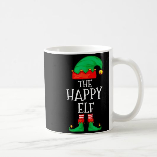 Mug Funny Elf Family Christmas The Happy Elf Sweater M (Droite)