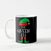 Mug Funny Elf Family Christmas The Queen Elf Sweater M (Gauche)