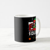 Mug Funny Elf Squad Christmas Family Matching Pajamas (Devant droit)