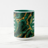 Mug Funny Emerald Malachite Comme Par Mon Dernier Emai (Centre)
