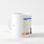 Mug Funny Enseignant Anglais - Correction de votre gra (Devant gauche)