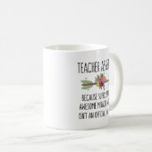 Mug Funny Enseignant Assistant Éducation Aide Idée cad (Devant droit)