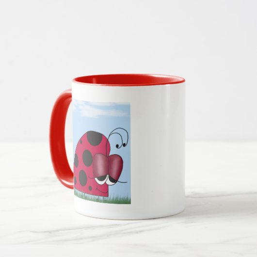 Mug Funny et Euphoric Ladybug (Devant gauche)