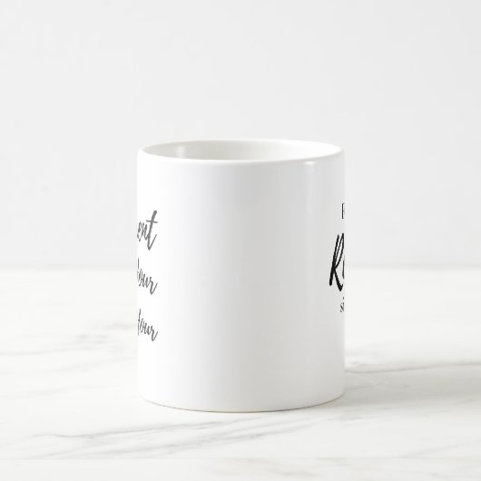 Mug Funny Every Hour Happy Hour Retirement Gift (Centre)