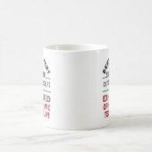 Mug Funny Exhausted Ophtalmique Technicien (Centre)