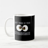 Mug Funny Eye Surgeon Design For Men Women Strabismus  (Gauche)