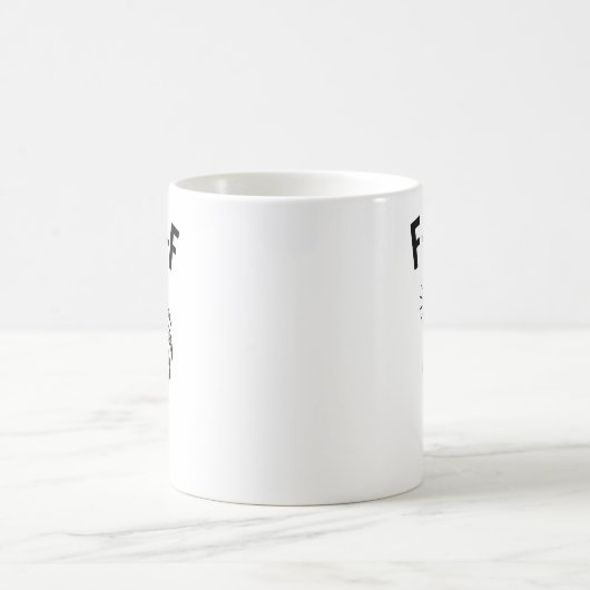 Mug Funny F-caw-f Chicken Graphic Sarcastic Bird (Centre)