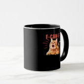 Mug Funny F-Caw-F Graphic Sarcastic Trendy Unique (Devant droit)