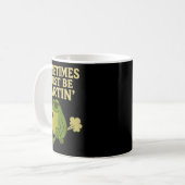 Mug Funny Fart Meme Sometimes I Just Be Farting Frog  (Devant gauche)