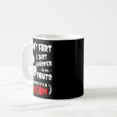 Mug Funny Farting Chicken Lover I Dont Fart I Whisper  (Devant gauche)