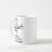 Mug Funny Farting Frog Fart Joke Sometimes I Just Be F (Devant gauche)