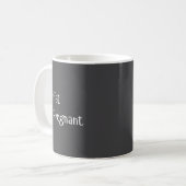 Mug Funny Fat Pregnancy Sayings Humor Expecting Moms G (Devant gauche)