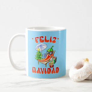 Mug Funny Feliz Navidad Cute Christmas Chili