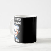 Mug Funny Femmes Je veux arrêter de philosopher mais j (Devant gauche)