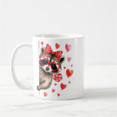 Mug Funny Feral Raccoon Valentine's Day Sarcastic Humo (Gauche)