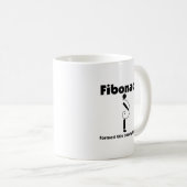 Mug Funny Fibonacci corps formé Surpoids Obésité (Devant droit)