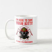Mug Funny Firefighter Art For Men Women Fireman Gag Fi (Gauche)