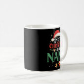 Mug Funny First Christmas As A Nana Matching Family Xm (Devant droit)