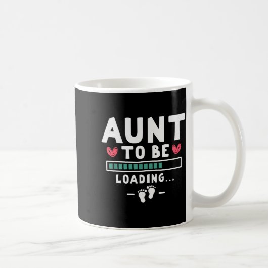 Mug Funny First Time Pregnancy Announcement - Aunt To  (Droite)