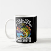 Mug Funny Fishing Dad Men Funny Reel Cool Fish B Fishi (Gauche)
