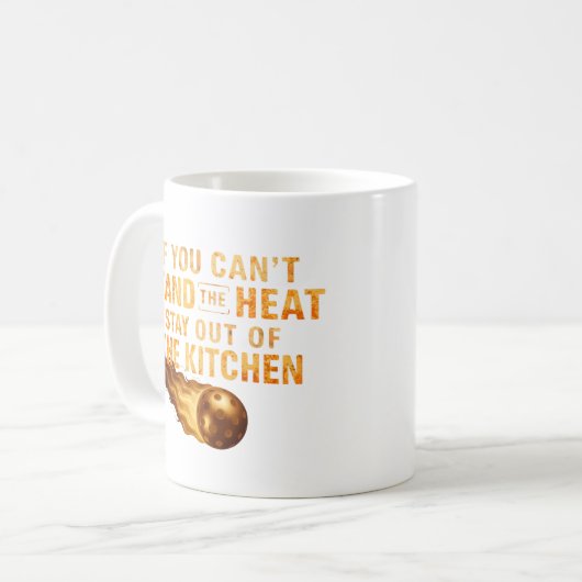 Mug Funny Flaming Pickleball Kitchen Graphic Dink Life (Devant gauche)