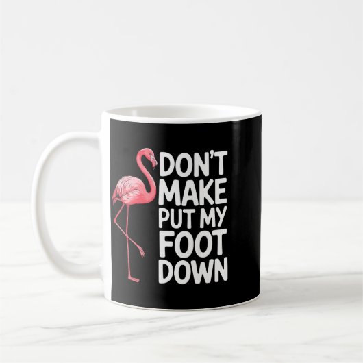 Mug Funny Flamingo Design For Men Women Kids Bird Nk F (Gauche)