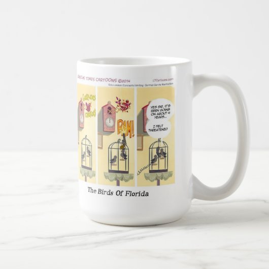 Mug Funny Florida Stand Your Ground Birds (Droite)