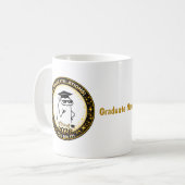 Mug Funny Flork Class of 2026 Custom Name Graduation M (Devant gauche)