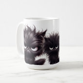 MUG FUNNY FLUFY COLÈRE CUISINE NOIRE (Devant gauche)